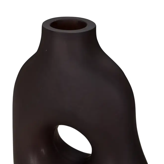 VASO 25 CM BAHIR - MARROM/MANJERICÃO - Foto 4