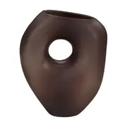 VASO 22 CM BAHIR - MARROM/MANJERICÃO - Foto 1