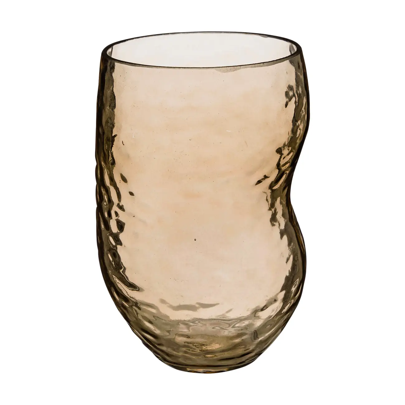 VASO 20 CM IBBOS - MARROM/MANJERICÃO - Foto 1