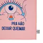 PANO DE PRATO COM 2 COZINHA ENCANTADA DA RAÍZA COSTA MÃO OLHO - ROSA/MULTICOR - Foto 3