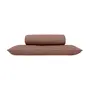 LENÇOL BERÇO 70 CM X 1,30 M COM 2 AHMEY - RUBY MOCHA - Foto 1