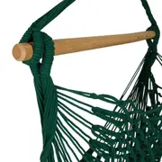 REDE CADEIRA SINTONIA - VERDE ESCURO/ENCERADO CASTANHO - Foto 7