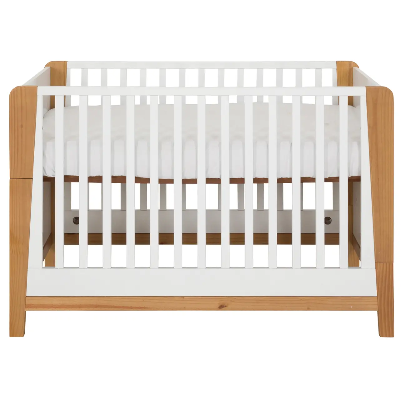 BERÇO 70 CM 2 EM 1 - BERÇO MINICAMA PICOLÉ - BRANCO/TAUARI - Foto 1