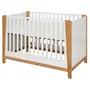 BERÇO 70 CM 2 EM 1 - BERÇO MINICAMA PICOLÉ - BRANCO/TAUARI - Foto 3