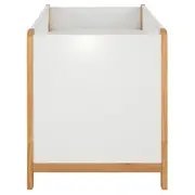 BERÇO 70 CM 2 EM 1 - BERÇO MINICAMA PICOLÉ - BRANCO/TAUARI - Foto 4