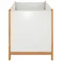 BERÇO 70 CM 2 EM 1 - BERÇO MINICAMA PICOLÉ - BRANCO/TAUARI - Foto 4