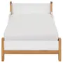 BERÇO 70 CM 2 EM 1 - BERÇO MINICAMA PICOLÉ - BRANCO/TAUARI - Foto 7