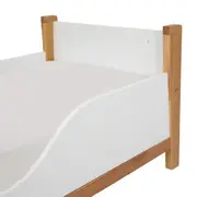 BERÇO 70 CM 2 EM 1 - BERÇO MINICAMA PICOLÉ - BRANCO/TAUARI - Foto 9