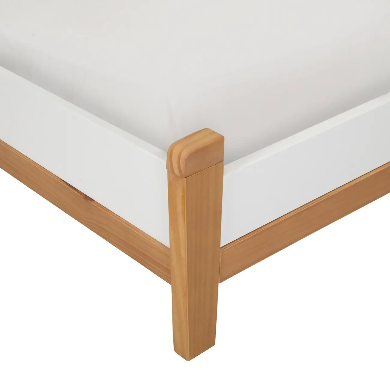 BERÇO 70 CM 2 EM 1 - BERÇO MINICAMA PICOLÉ - BRANCO/TAUARI - Foto 10