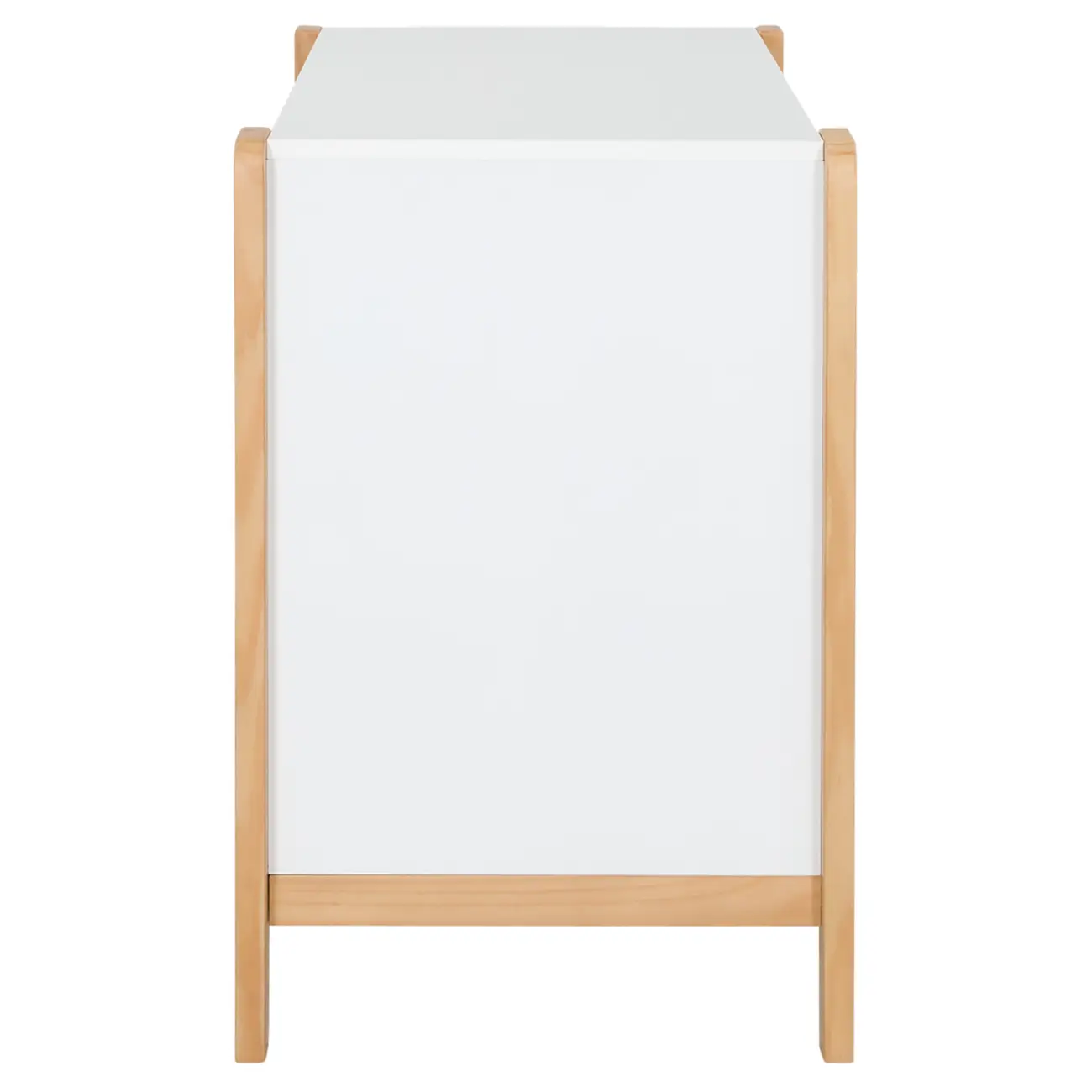 CÔMODA 3 GAVETAS 1,04 M X 58 CM PICOLÉ - BRANCO/TAUARI - Foto 4