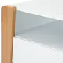 CÔMODA 3 GAVETAS 1,04 M X 58 CM PICOLÉ - BRANCO/TAUARI - Foto 5