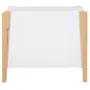 CÔMODA 3 GAVETAS 1,04 M X 58 CM PICOLÉ - BRANCO/TAUARI - Foto 8