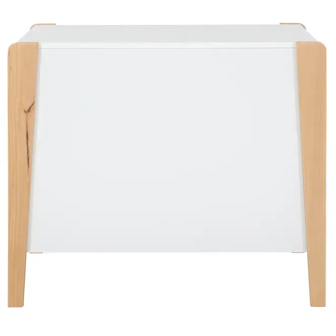CÔMODA 3 GAVETAS 1,04 M X 58 CM PICOLÉ - BRANCO/TAUARI - Foto 8