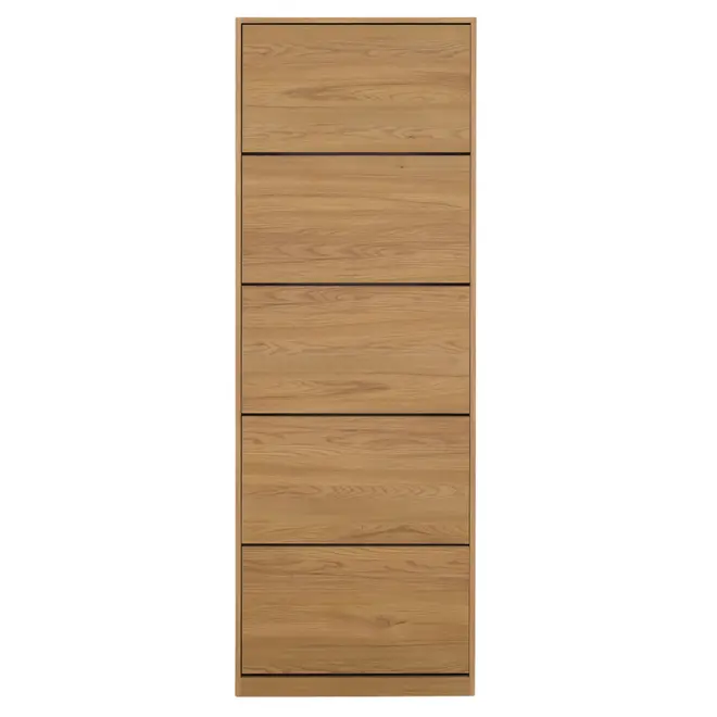 SAPATEIRA PISO/PAREDE 5 PORTAS BASCULANTES FAMILY - OAK TAMMI - Foto 1