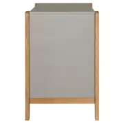 CÔMODA 3 GAVETAS 1,04 M X 58 CM PICOLÉ - CINZA/TAUARI - Foto 4