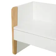 CAIXA ORGANIZADORA/BANCO INFANTIL PICOLÉ - BRANCO/TAUARI - Foto 6
