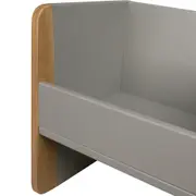 CAIXA ORGANIZADORA/BANCO INFANTIL PICOLÉ - CINZA/TAUARI - Foto 5