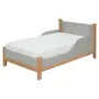 BERÇO 70 CM 2 EM 1 - BERÇO MINICAMA PICOLÉ - CINZA/TAUARI - Foto 2