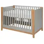 BERÇO 70 CM 2 EM 1 - BERÇO MINICAMA PICOLÉ - CINZA/TAUARI - Foto 3