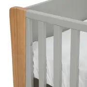 BERÇO 70 CM 2 EM 1 - BERÇO MINICAMA PICOLÉ - CINZA/TAUARI - Foto 5