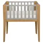 CINZA/TAUARI - MINIBERÇO 47 CM 3 EM 1 - BERÇO MESA INFANTIL CAIXA ORGANIZADOR PICOLÉ