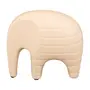 ADORNO ELEFANTE 14 CM RESERVA - AREIA - Foto 1