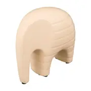 ADORNO ELEFANTE 14 CM RESERVA - AREIA - Foto 2