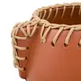 VASO DECORATIVO 13 CM CROCHETANDO - TERRACOTA/FIBRA CLARA - Foto 3