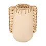 VASO DECORATIVO 24 CM CROCHETANDO - AREIA/FIBRA CLARA - Foto 1