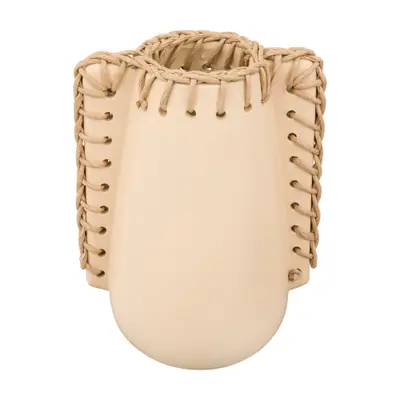 VASO DECORATIVO 24 CM CROCHETANDO