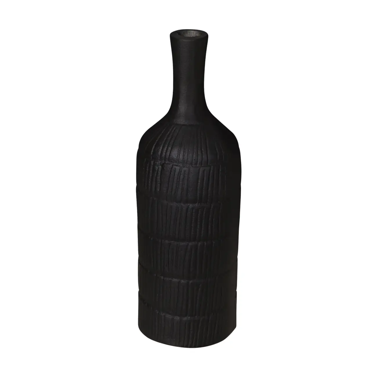 VASO 28 CM MAPOCH - PRETO - Foto 1