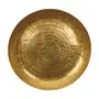 CENTRO DE MESA 30 CM MILLO MARTELLATO - OURO - Foto 2