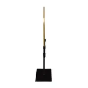 ADORNO MESA 29 CM KASSI - PRETO/OURO - Foto 3