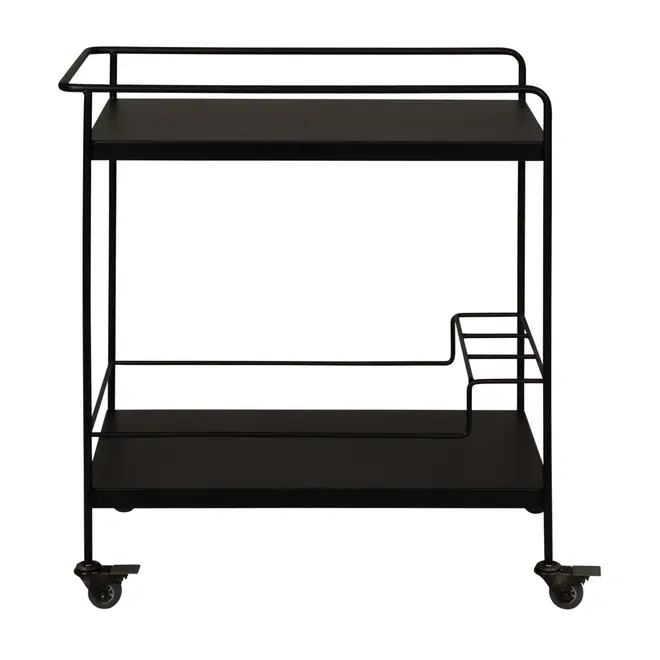 CARRINHO 73 CM X 40 CM FRANC - PRETO/PRETO - Foto 1