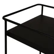CARRINHO 73 CM X 40 CM FRANC - PRETO/PRETO - Foto 4