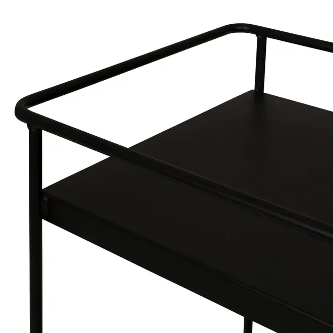 CARRINHO 73 CM X 40 CM FRANC - PRETO/PRETO - Foto 4