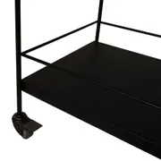 CARRINHO 73 CM X 40 CM FRANC - PRETO/PRETO - Foto 5