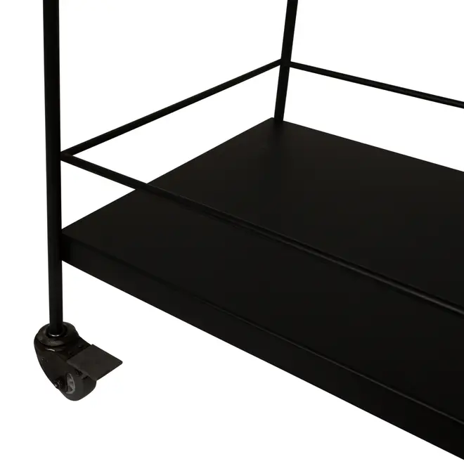 CARRINHO 73 CM X 40 CM FRANC - PRETO/PRETO - Foto 5