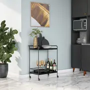 CARRINHO 73 CM X 40 CM FRANC - PRETO/PRETO - Foto 6