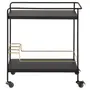 PRETO/OURO - CARRINHO 73 CM X 40 CM FRANC