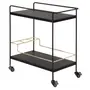 CARRINHO 73 CM X 40 CM FRANC - PRETO/OURO - Foto 2