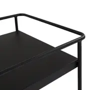 CARRINHO 73 CM X 40 CM FRANC - PRETO/OURO - Foto 4