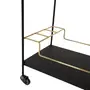 CARRINHO 73 CM X 40 CM FRANC - PRETO/OURO - Foto 5
