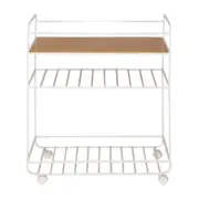 CARRINHO 70 CM X 42 CM PÉRGOLA - BRANCO/TAUARI - Foto 1