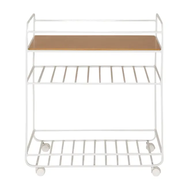 CARRINHO 70 CM X 42 CM PÉRGOLA - BRANCO/TAUARI - Foto 1