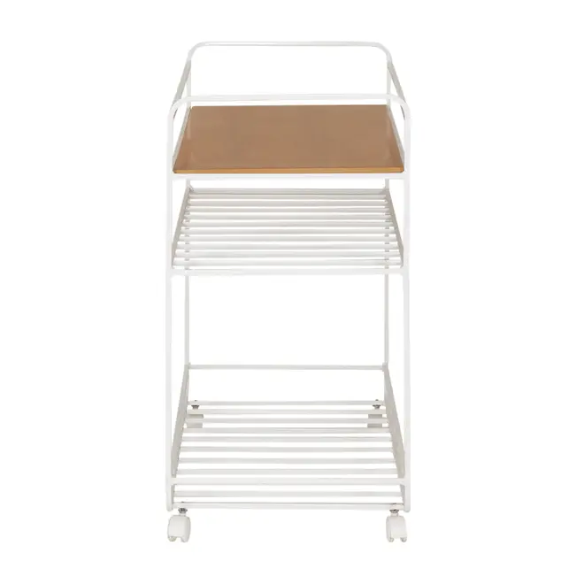 CARRINHO 70 CM X 42 CM PÉRGOLA - BRANCO/TAUARI - Foto 3
