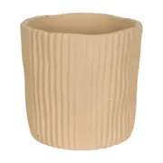 CACHEPÔ 16 CM ORGANICAL - AREIA - Foto 1