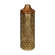 VASO DECORATIVO 35 CM BERWICK - MANGO/OURO VELHO - Foto 1