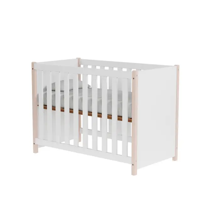 JOGOLENÇOL BERÇO 70 CM X1,30 M COM 2 MEZCLA - MESCLADO CINZA - Foto 7
