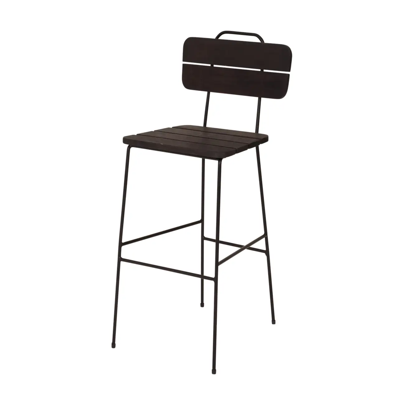 BANCO ALTO CLAVE - PRETO/PRETO - Foto 1